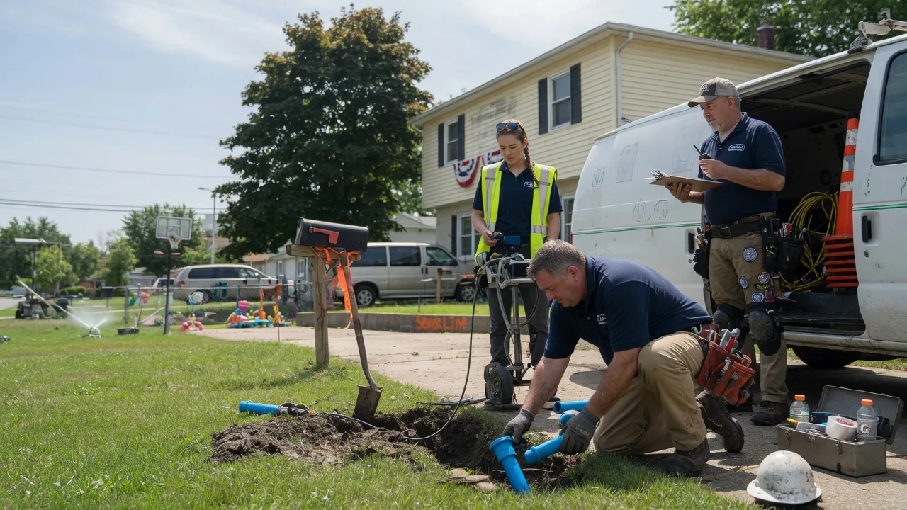 Slab Leak Repair in Glandorf, OH near me